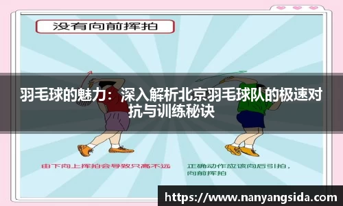 羽毛球的魅力：深入解析北京羽毛球队的极速对抗与训练秘诀